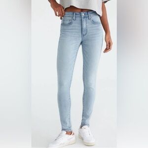 High Waisted Jean Jegging